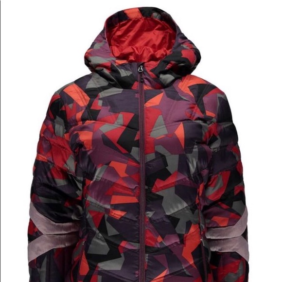 Spyder Jackets & Blazers - Spyder Red Camo Geared Winter Coat NEW